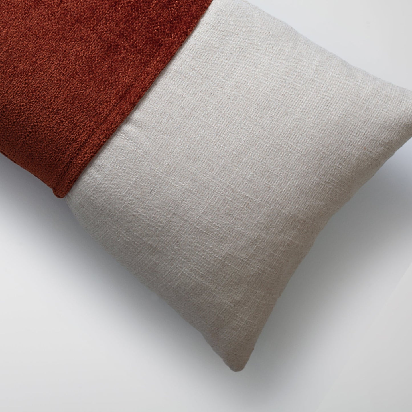 Borla & Belt | Set of 3 | Burnt Orange Throw Pillow Covers
