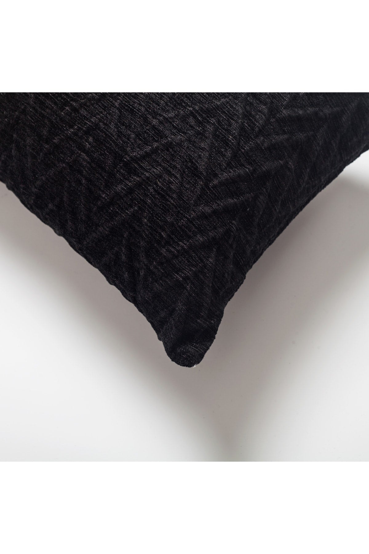 Cello | Black Textured Chevron Lumbar 12"x20" Throw Pillow Cover