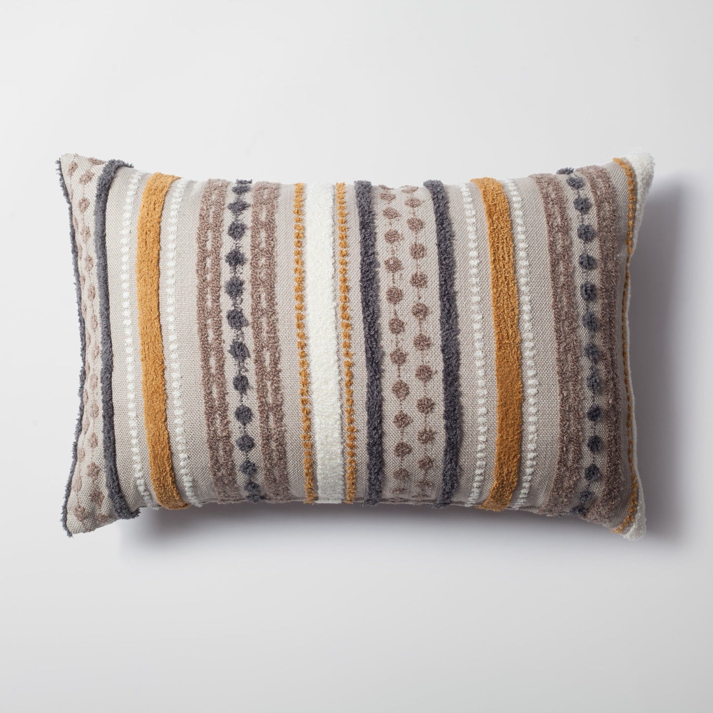 Loom & Nomad | Set of 3 | Mustard Yellow Throw Pillow Covers