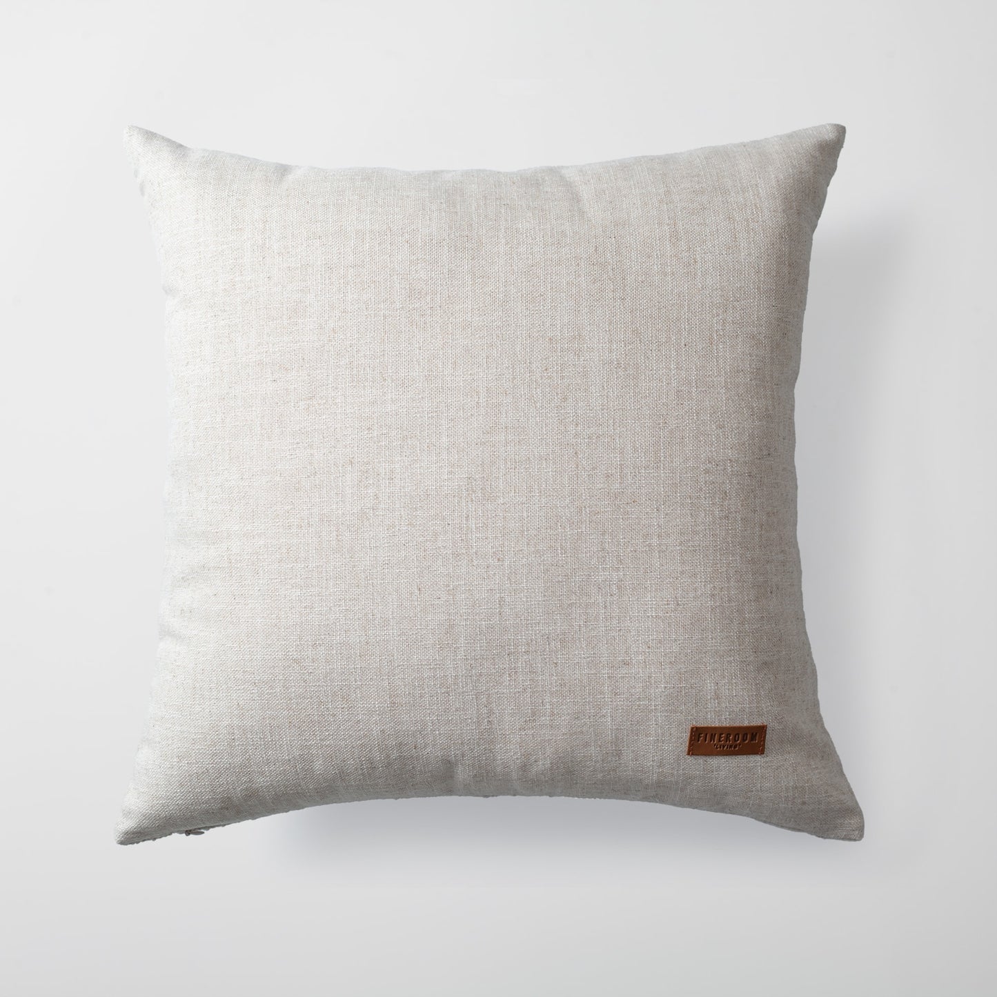 Combos | Mustard Textured Abstract Striped Neutral Square 20"x20'' Throw Pillow Cover