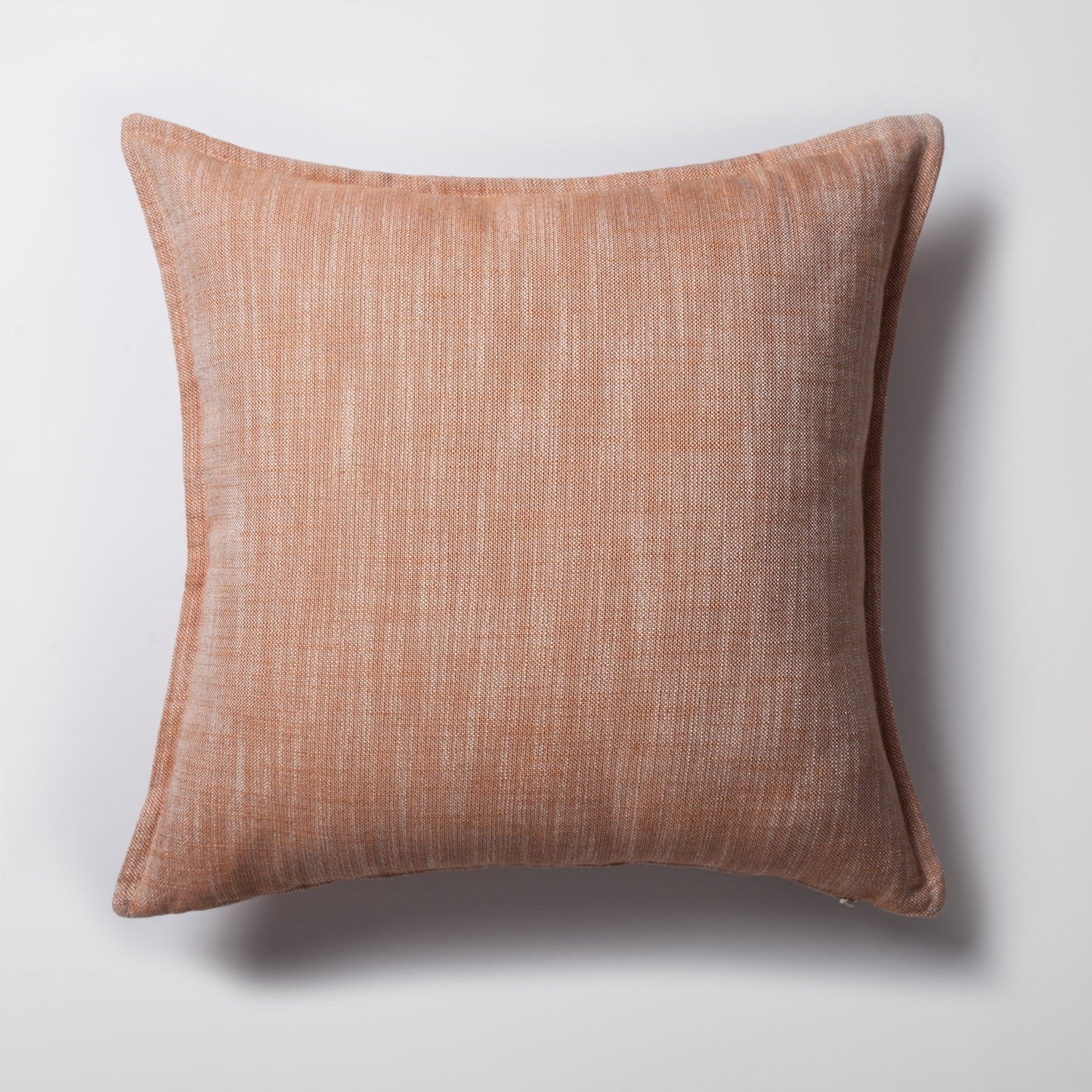 Porto & Capri | Set of 3 | Orange Linen Blend Throw Pillow Covers