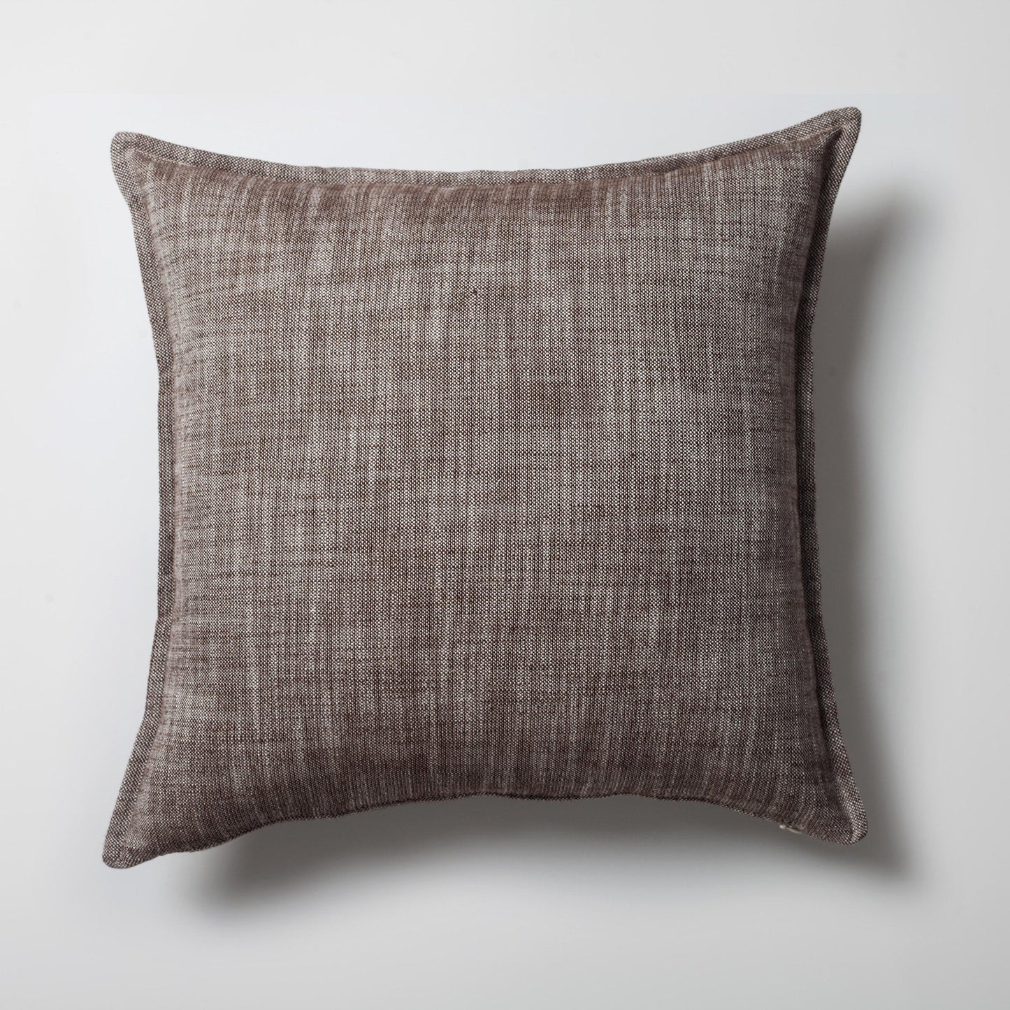 Porto & Capri | Set of 3 | Brown Linen Blend Throw Pillow Covers