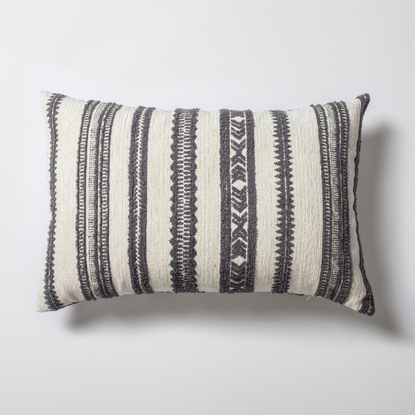 Cozy & Mitos | Set of 3 | Dark Gray Throw Pillow Covers