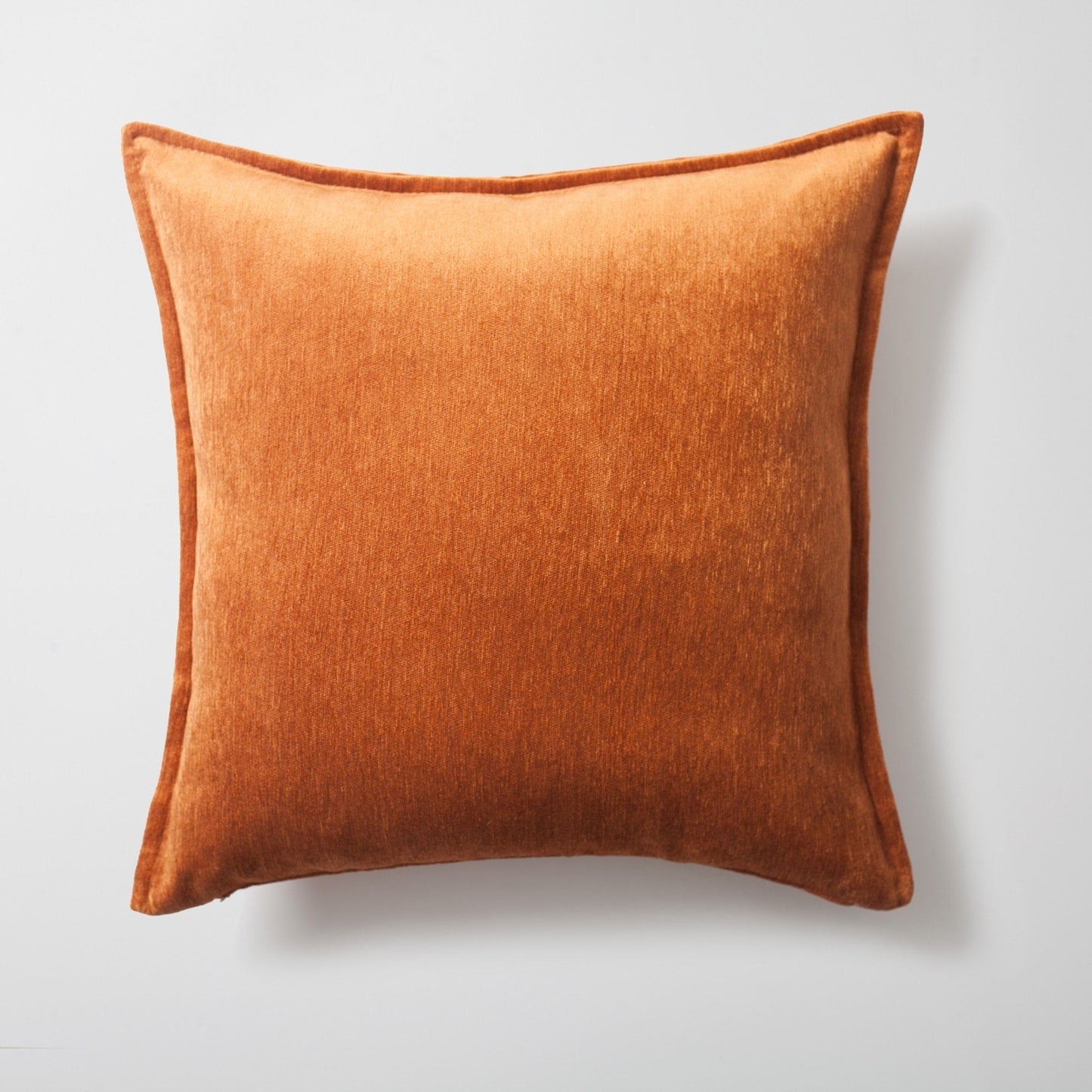Eliza & Gilda & Cozy & Sense | Set of 6 | Burnt Orange Bed Decor Throw Pillow Covers