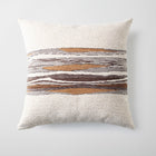 Combos | Mustard Textured Abstract Striped Neutral Square 20